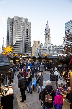 Christmas Village in Philadelphia