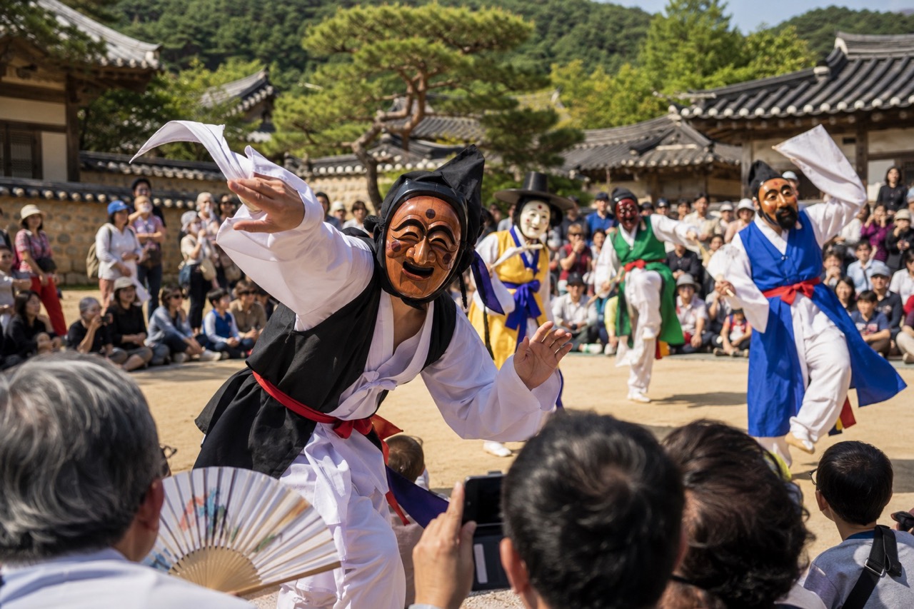Andong Mask Dance Festival in North Gyeongsang