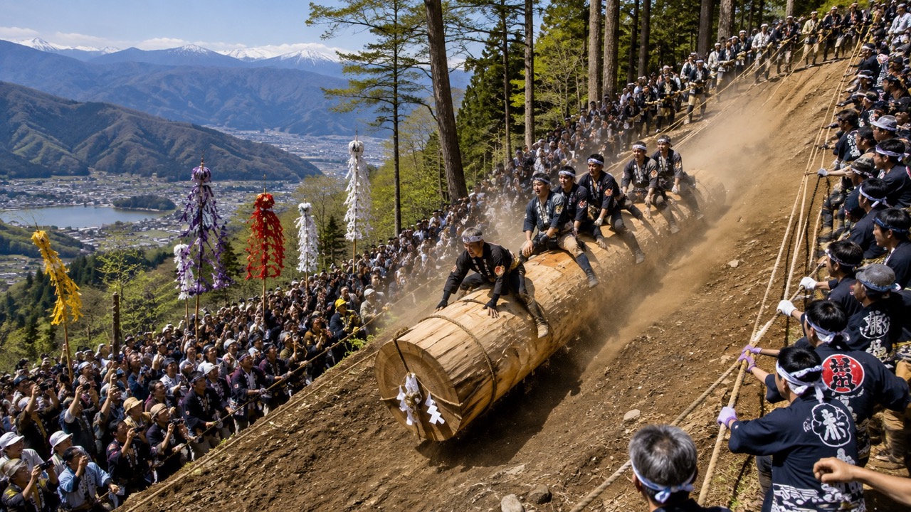Onbashira Festival