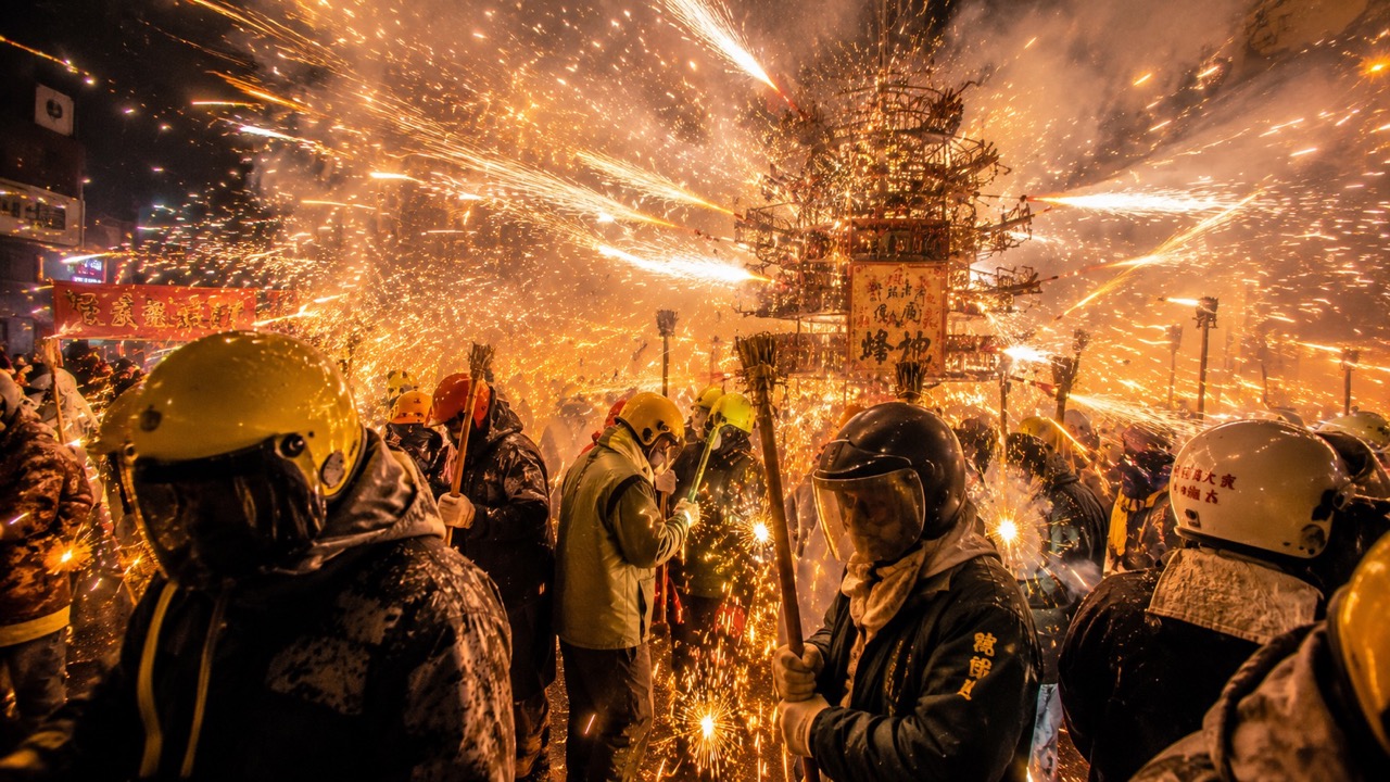 Tainan Yanshui Beehive Fireworks Festival