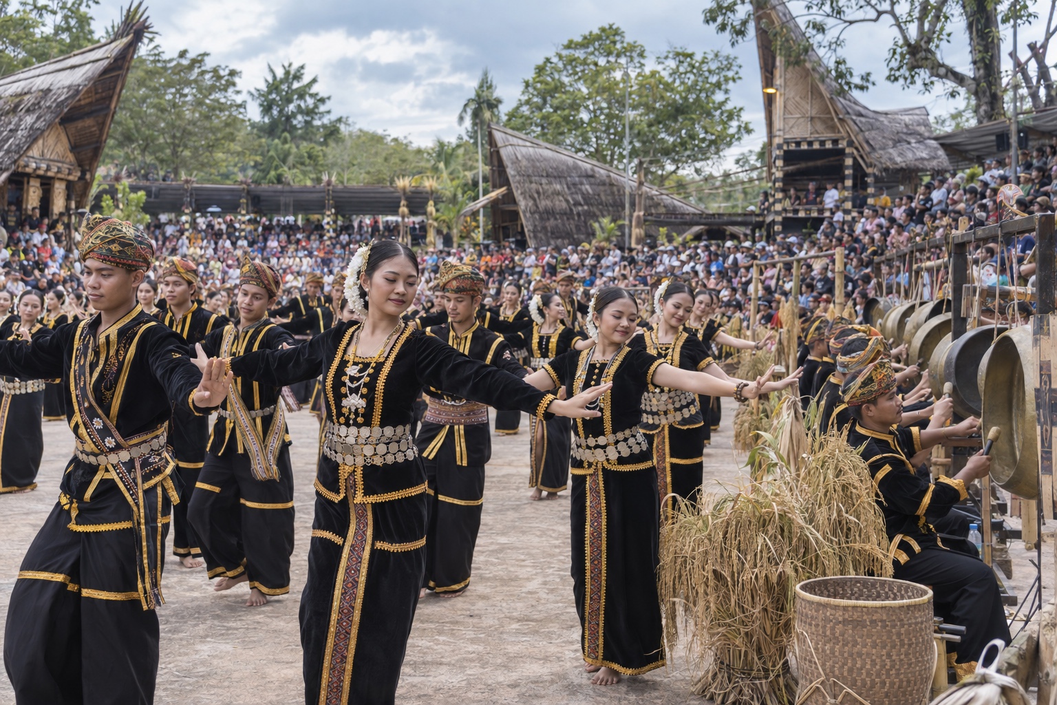 Kaamatan Harvest Festival in Malaysia
