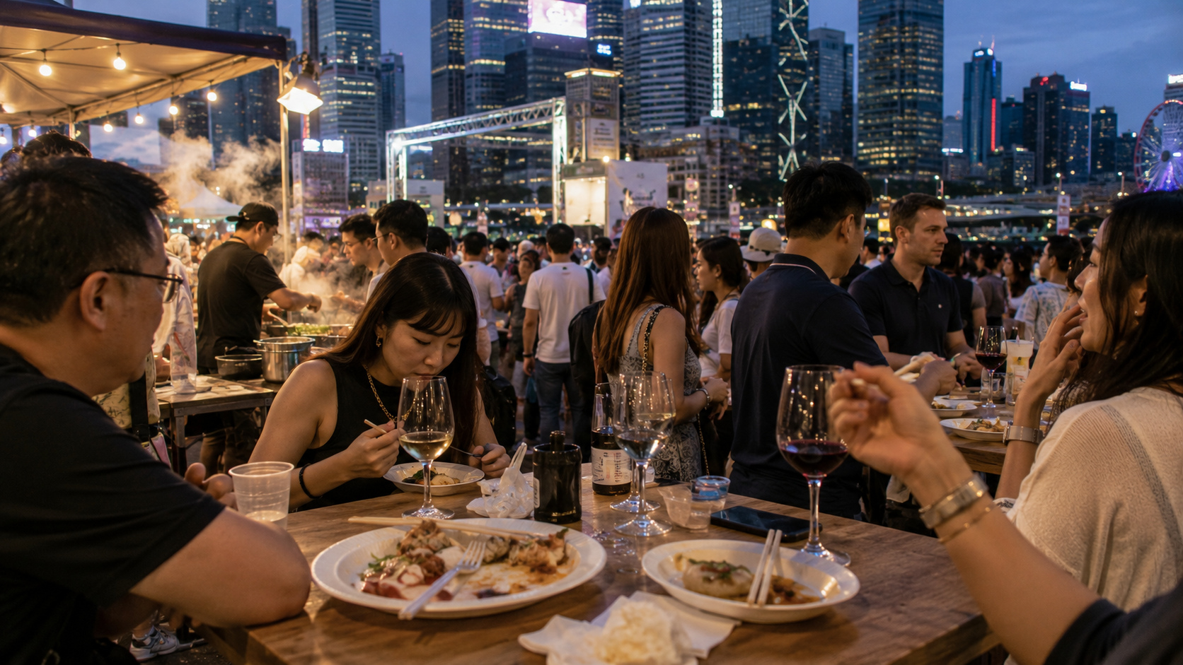Hong Kong Wine & Dine Festival in China